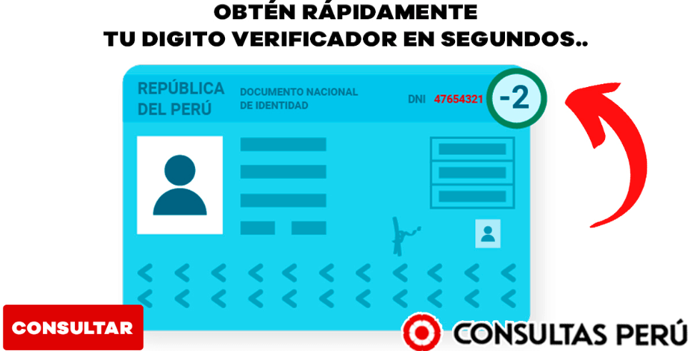 donde esta el digito verificador del dni
