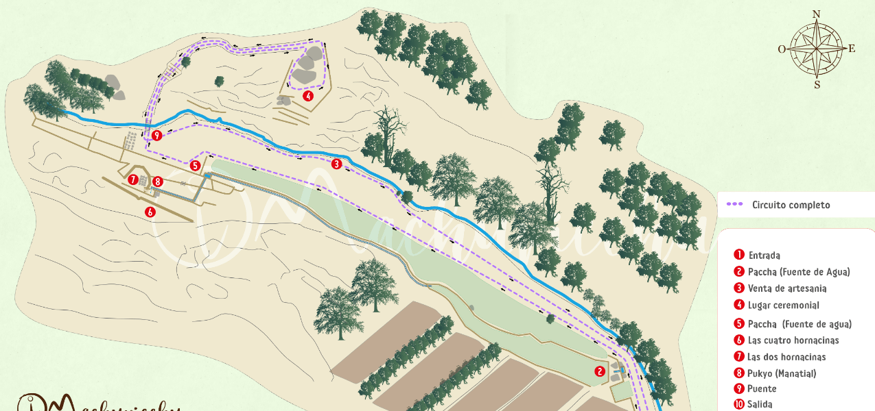 tambomachay ubicacion mapa